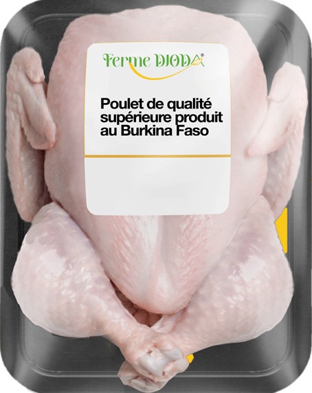 Poulets entiers 1kg